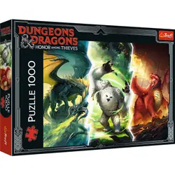 Trefl Dungeons & Dragons Legendary Monsters of Faerun Jeu de puzzle 1000 pièce(s) Autres