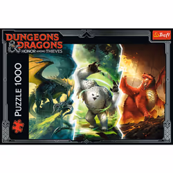 Trefl Dungeons & Dragons Legendary Monsters of Faerun Jeu de puzzle 1000 pièce(s) Autres - Vue supplémentaire 3