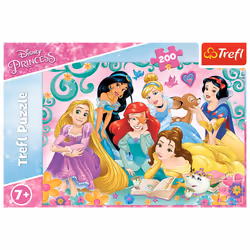 Trefl Disney: Princess Puzzle 200 Jeu de puzzle 200 pièce(s) Dessins animés - Vue supplémentaire 3