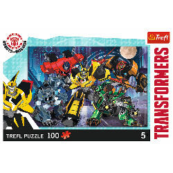 Transformers Autobot Team Jeu de puzzle 100 pièce(s) Dessins animés
