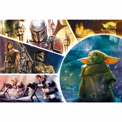 Puzzle TV/Film Yoda Bébé - 100 Pièces - Trefl Officiel - Vue supplémentaire 2