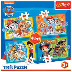 Trefl Paw Patrol Jeu de puzzle 24 pièce(s) Dessins animés - Vue supplémentaire 6