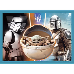 Puzzle TV/Film Mandalorian 35 Pièces Officiel - Vue supplémentaire 3