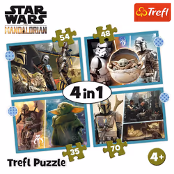 Puzzle TV/Film Mandalorian 35 Pièces Officiel - Vue supplémentaire 6