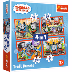 Trefl 34619 puzzle Jeu de puzzle 24 pièce(s) Dessins animés