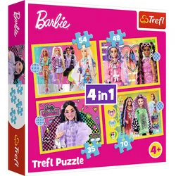 Trefl Barbie Happy world of Jeu de puzzle 54 pièce(s) Jouet