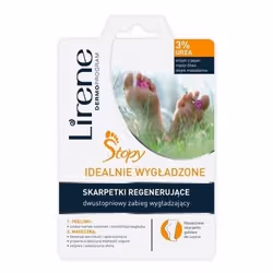 Lirene Foot Care gommage + masque en forme de chaussettes 3% Urea 1 paire