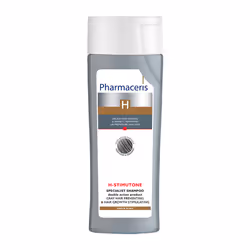 Pharmaceris H Stimutone est un cosmétique qui masque simultanément les cheveux gris et accélère la croissance des cheveux. Sa ...