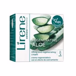 Crème Régénérant Hydratante Lirene Aloe Vera - Jour et Nuit - Hydrate et apaise la peau - Beurre de karite profondément nourr ...