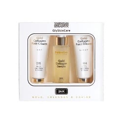 GLYSKINCARE COFFRET GOLD, COLLAGEN & CAVIAR