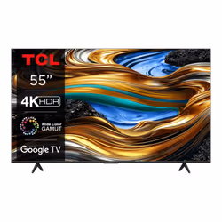TCL P75 55P755, 139,7 cm (55"), 3840 x 2160 pixels, LED, Smart TV, Wifi, Titane