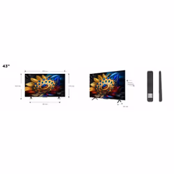TCL C65 50C655 TV 127 cm (50") 4K Ultra HD Smart TV Wifi Titane 430 cd/m²