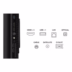 TCL P8K 65P8K TV 165,1 cm (65") 4K Ultra HD Smart TV Wifi Métallique 350 cd/m² - Vue supplémentaire 5