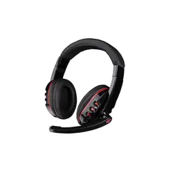 GENESIS H12 Casque Avec fil Arceau Jouer Noir, Rouge
