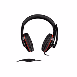 GENESIS H12 Casque Avec fil Arceau Jouer Noir, Rouge - Vue supplémentaire 3