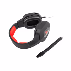 GENESIS H59 Casque Avec fil Arceau Jouer Noir, Rouge