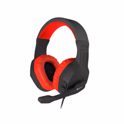 GENESIS Argon 200, Avec fil, Jouer, 20 - 20000 Hz, Casque, Noir, Rouge