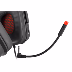 GENESIS Argon 570 Casque Avec fil Arceau Jouer Noir, Rouge - Vue supplémentaire 5