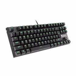 GENESIS THOR 300 TKL, Taille réelle (100 %), USB, Clavier mécanique, QWERTY, LED, Noir