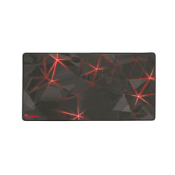 GENESIS Carbon 500 Maxi Flash Tapis de souris de jeu Noir, Rouge