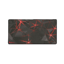 GENESIS Carbon 500 Maxi Flash Tapis de souris de jeu Noir, Rouge