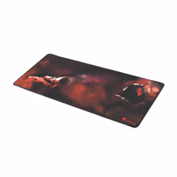GENESIS Carbon 500 XXL Tank Tapis de souris de jeu Noir, Rouge