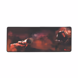 GENESIS Carbon 500 XXL Tank Tapis de souris de jeu Noir, Rouge - Vue supplémentaire 4
