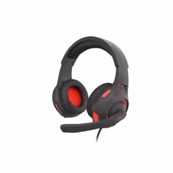 GENESIS Radon 200, Avec fil, Jouer, 20 - 20000 Hz, Casque, Noir, Rouge