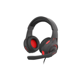 GENESIS Radon 200 Casque Avec fil Arceau Jouer USB Type-A Noir, Rouge