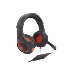 GENESIS Radon 200 Casque Avec fil Arceau Jouer USB Type-A Noir, Rouge - Vue supplémentaire 5