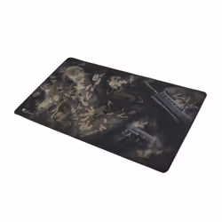 GENESIS CARBON 500 MAXI CAMO, Camouflage, Motif, Tissu, Caoutchouc, Base antidérapante, Tapis de souris de jeu