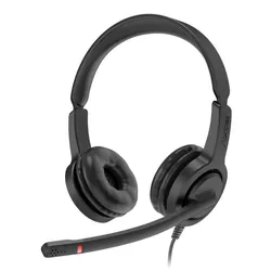 Axtel Voice UC28 duo NC Casque Arceau USB Type-A Noir