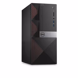 DELL Vostro 3668 i5-7400 Mini Tower 4 Go 1 To HDD Windows 10 Pro PC Noir, Rouge