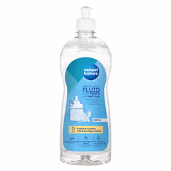 Le liquide vaisselle peut être utilisé pour laver les biberons, les tétines et les parties de jouets ou de tire-lait.