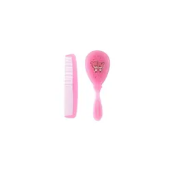 Canpol Brosse et peigne Rose