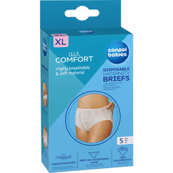 La peau est particulièrement sensible après l’accouchement. La culotte post-partum Canpol babies Maternity Briefs est conçue  ...