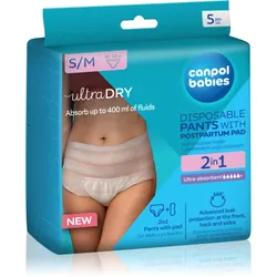 Canpol babies Pants With Postpartum Pad 2 en 1 S/M 5 pcs
