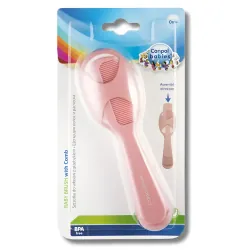 Canpol Brosse+Peigne Bebe Rose Ref 56/160