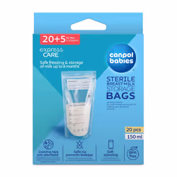 Canpol Sacs de Conservation du Lait Maternel 25 pièces 150ml