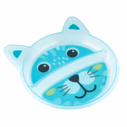 L'assiette divisée en plastique HAPPY FACES est fabriquée en plastique BPA de haute qualité.