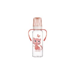 Canpol Biberon Avec anses Rose 250ml
