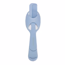 CANPOL BABIES Brosse et Peigne BLEU - 56/160 , ont un ensemble parfait pour peigner les premiers cheveux et masser la tête de ...