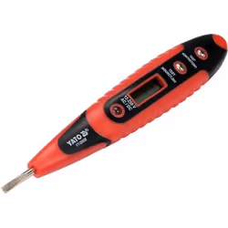 Yato YT-28630 tournevis testeur de tension Noir, Rouge - Vue supplémentaire 2