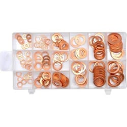 Yato YT-06871 cale, entretoise et rondelle 150 pièce(s) Rondelle plate Cuivre