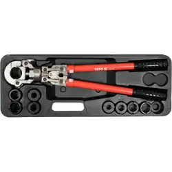 Yato YT-21735 outil de sertissage manuel hydraulique Rouge Acier 360°
