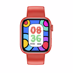 Forever IGo Watch 3 JW-500 4,65 cm (1.83") IPS Numérique 240 x 284 pixels Écran tactile Rouge - Vue supplémentaire 3