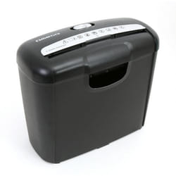 Omega ONP601S destructeur de papier Découpage en bandes 22 cm Noir