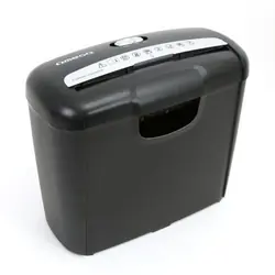 Omega ONP601S destructeur de papier Découpage en bandes 22 cm Noir