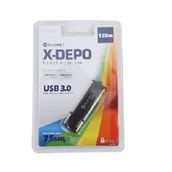 Platinet PMFU3128X lecteur USB flash 128 Go USB Type-A 3.2 Gen 1 (3.1 Gen 1) Noir
