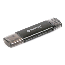 Platinet PMFA32BL lecteur USB flash 32 Go USB Type-A / Micro-USB 2.0 Bleu